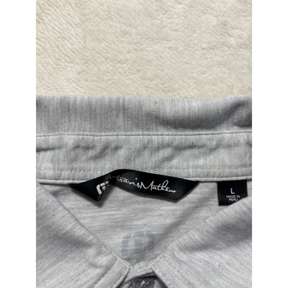 Travis Matthew Polo Tag Short Sleeve Size Large - Picture 4 of 4
